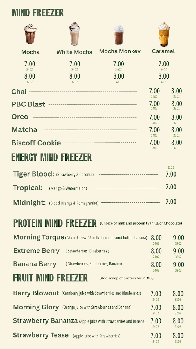 The Coffee Plantation Menu - Image 4